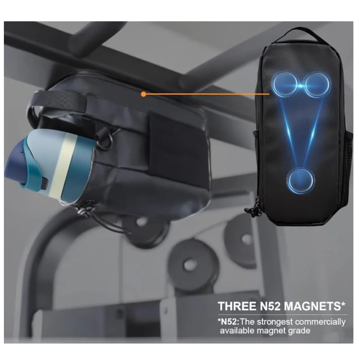 GymStick™ – Bolso Magnético Deportivo